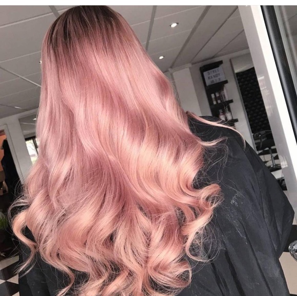 Ombre Pink Beauty Lace Front Wig main image 4